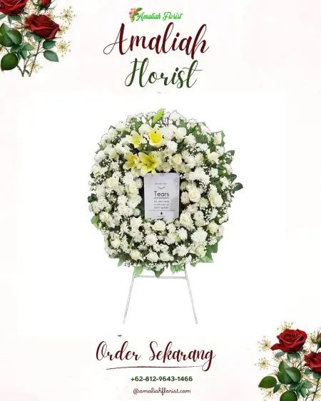 Krans Bunga Duka Cepaka